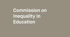 Commission on Inequality in Education 